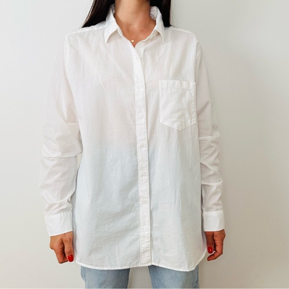 New Outerknown button down shirt oversized boho - Picture 4 of 13